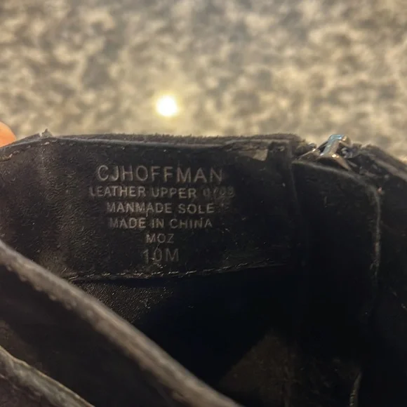 Joan & David Circa CJ Hoffman Black Suede Boots Size 10​​​ - Picture 7 of 7